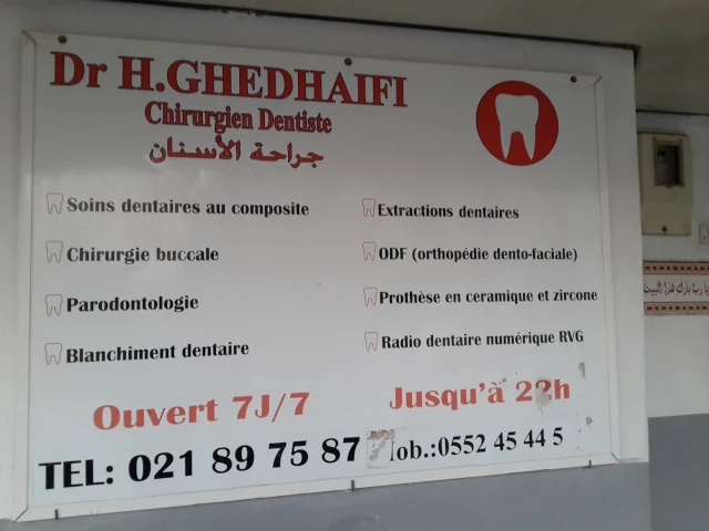Docteur H GHEDHAIFI MANKOUR