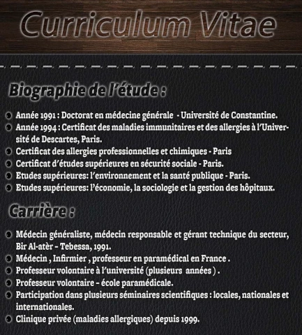 Docteur AHCENE BOUHAI